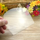 5 шт.лот прозрачный скребок для торта, практичный пластиковый резак для мягкого теста, инструмент для украшения кондитерских изделий, скребок для мусса, крема для торта