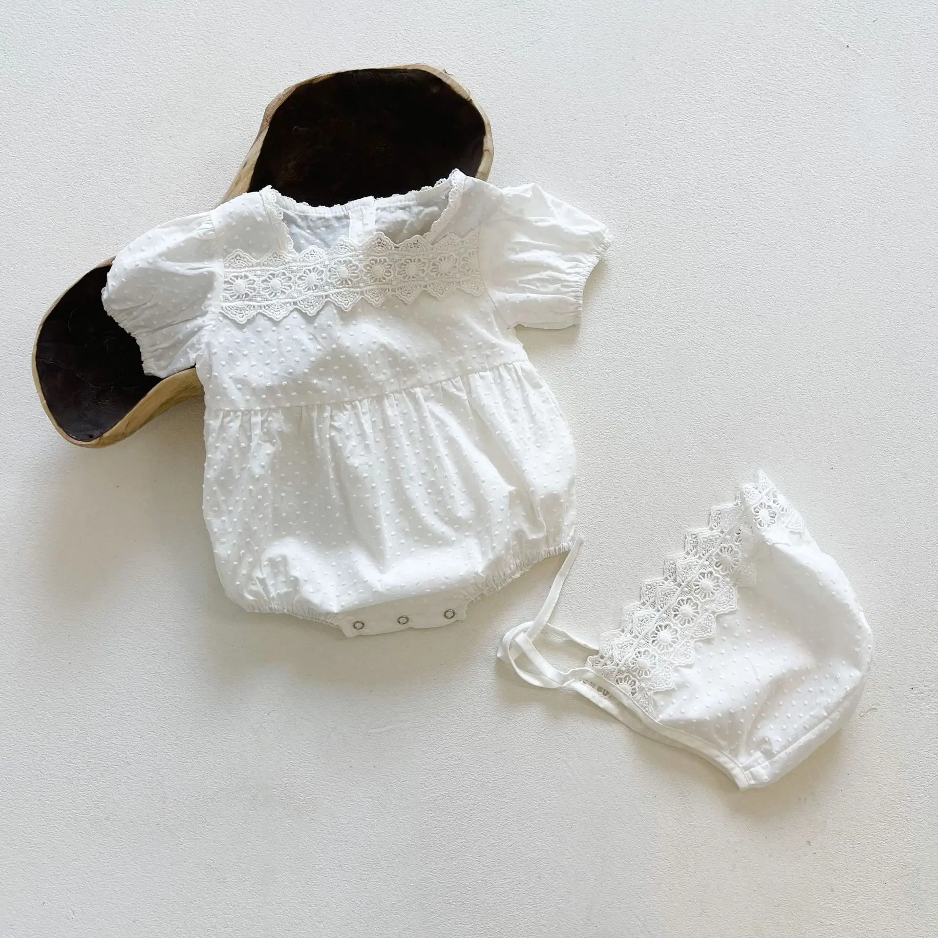 

Yg Brand Children's Clothing Wholesale New Summer Baby Jumpsuit Girl's Triangle Pants Creeping Suit Newborn 0-2 Years Old Clothe