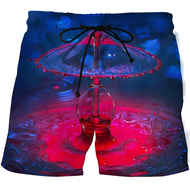 

Fashion Men swimwear Men's Painting art 3D Printed 2021 New Colour Summer Beach Shorts quick-drying breathable swimming trunks