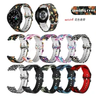strap for samsung galaxy watch 4 44mm 40mm galaxy 4 classic 46mm 42mmoriginal smart wristband 20mm watchband silicone bracelet