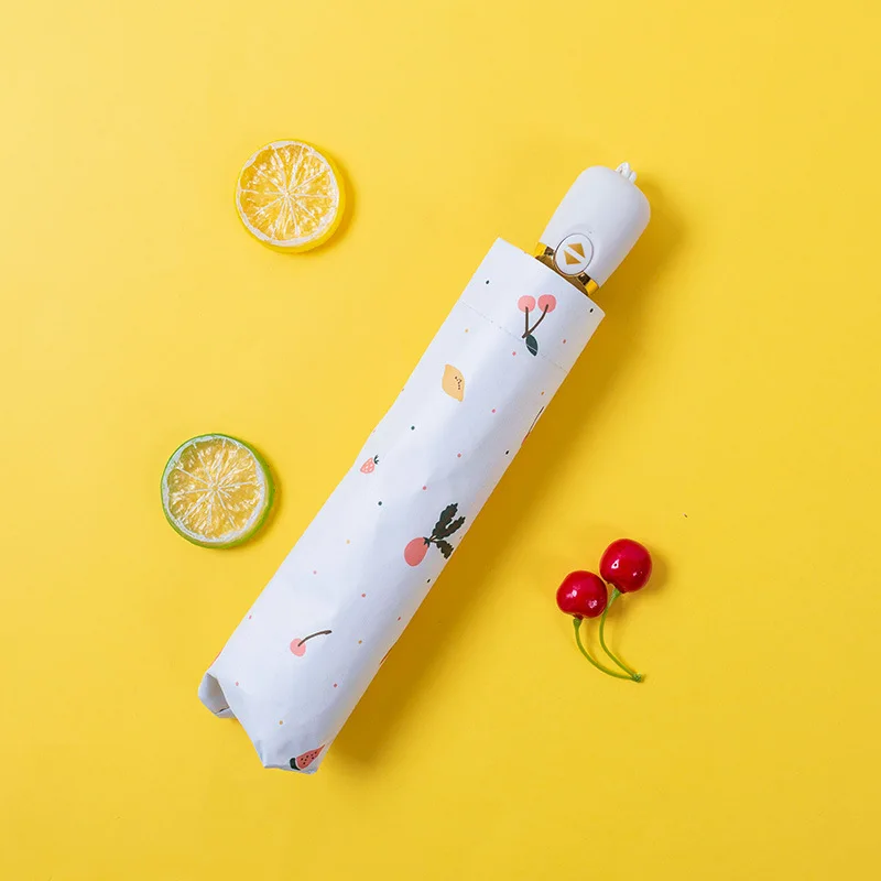 Полностью автоматический зонт от дождя Южная Корея складной солнечного двойного