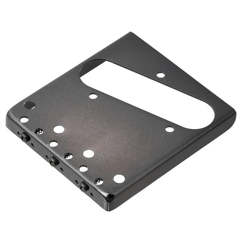 3 sattel aschenbecher brücke saitenhalter für telecaster tele elektrische gitarre schwarz free global shipping