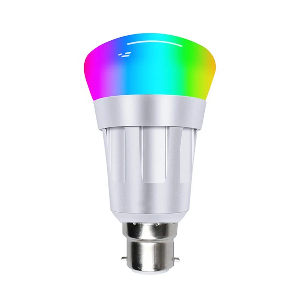 Умный wifi RGB + W светодиодный светильник E14 с регулируемой яркостью и дистанционным