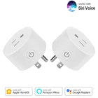 Умный пульт дистанционного управления Siri, Wi-Fi, 10 А, голосовое управление, поддержка Alexa, Google Home, работает с Apple Homekit