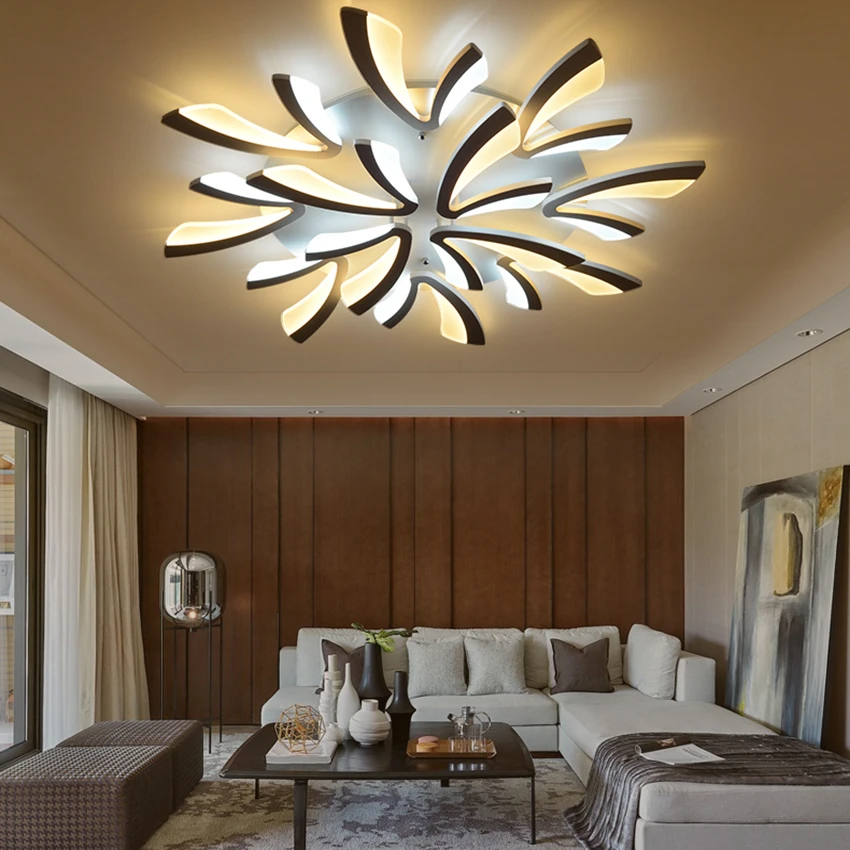 

Modern Led Ceiling Lights for Home Living Room Bedroom White Deco Ceiling Lamp Acrylic Plafondlamp Hotle Ceiling Light Lustre