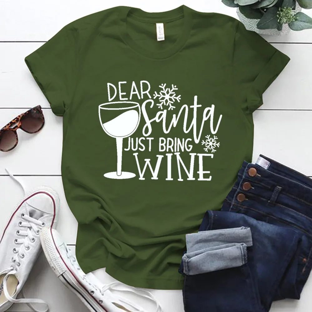 Веселые футболки в рождественском стиле из натуральной кожи сумки женские Санта