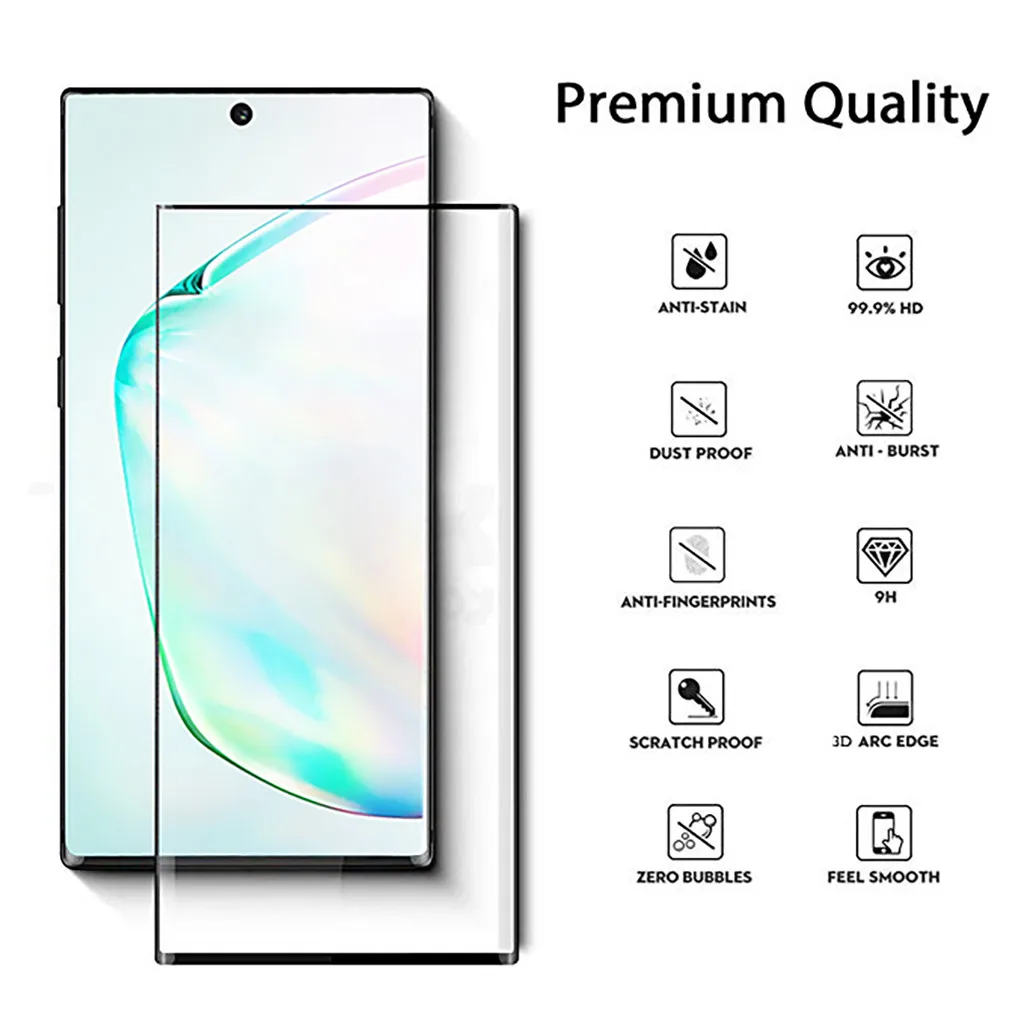 Ouhaobin 1 шт закаленное стекло защитная пленка для экрана samsung Galaxy Note 10 +/Plus 6 8 дюймов 9