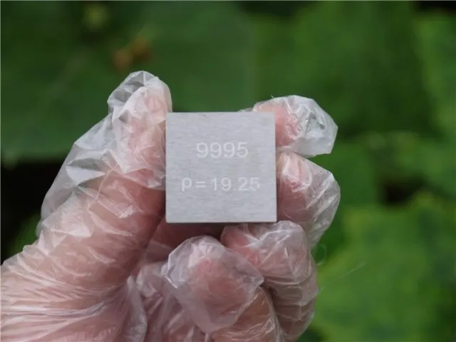 Вольфрамовый металл в периодической таблице длина стороны кубика составляет