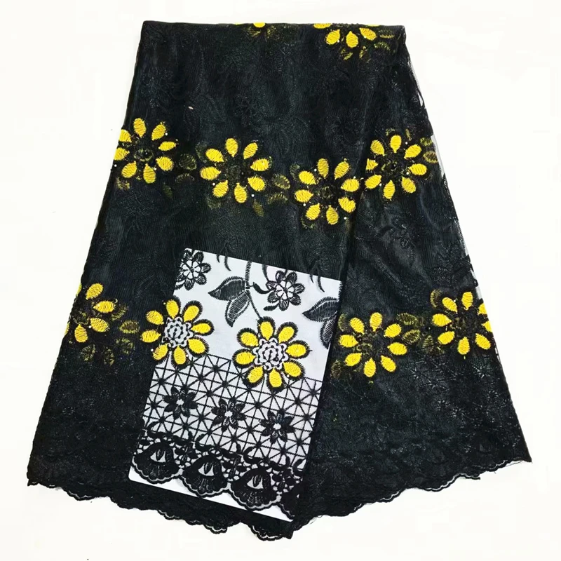 2020 Высококачественная нигерийская Свадебная африканская кружевная ткань с