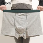 Мужское нижнее белье размера плюс, хлопковые боксеры, шорты 8XL, мужские боксеры, сексуальные шорты, трусы