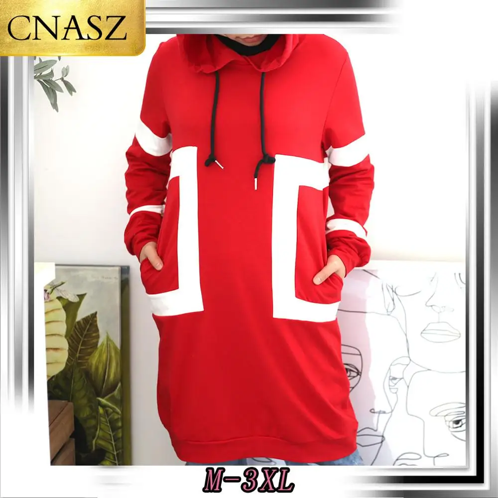 Женская толстовка большого размера с длинным рукавом повседневная одежда в