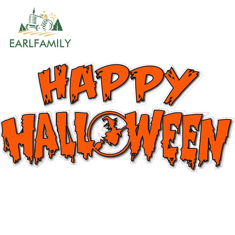 EARLFAMILY 13 см x 6 1 Хэллоуин автомобильные наклейки мотоциклетная Автомобильная