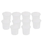 25 мл многоцелевые мерные стаканчики кувшин, пластиковый стаканчик для лабораторной кухни Смешивания Краски (упаковка из 10)