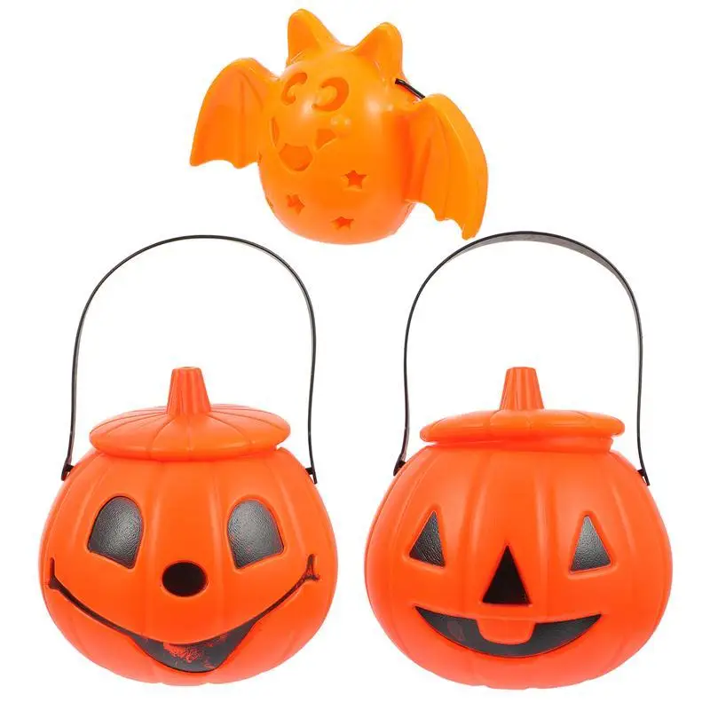 

3 шт., декоративные фонарики в виде тыквы на Хэллоуин