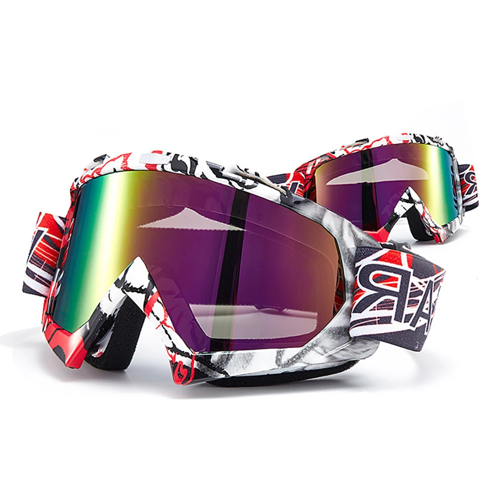 Очки для езды на мотоцикле VEMAR очки мотокросса сноуборда мотоциклетные цветные