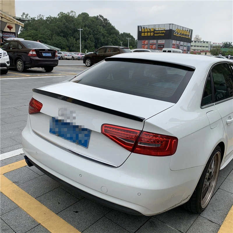 For Audi A4 Roof spoiler 2012-2015 A4L roof Spoiler ABS Material Car Rear Wing Primer Color | Автомобили и мотоциклы