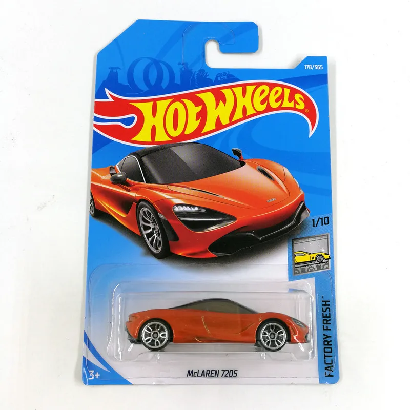 Горячие колеса 1: 64 Автомобиль McLAREN SENNA P1 720S Коллекционная серия металлические Литые модели автомобилей детские игрушки подарок