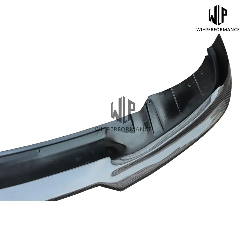 F10 F18 высококачественный сплиттер передней губы из углеродного волокна для