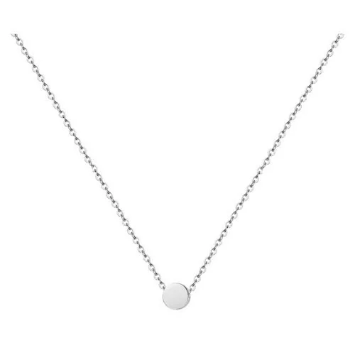 09-silver Нержавеющая сталь Кристалл Звезда и луна кулон ожерелье для женщин двойной слой кристаллов Пентакль Луна заявление ожерелье s - Окраска металла: 09-silver