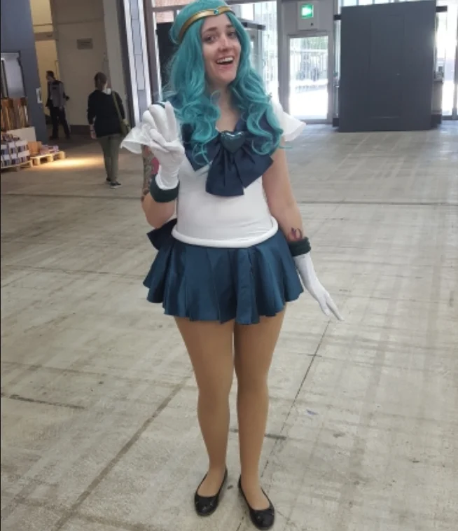 Персонажи SuperS Sailor Moon Косплэй Kaiou в морском стиле костюм Нептуна для