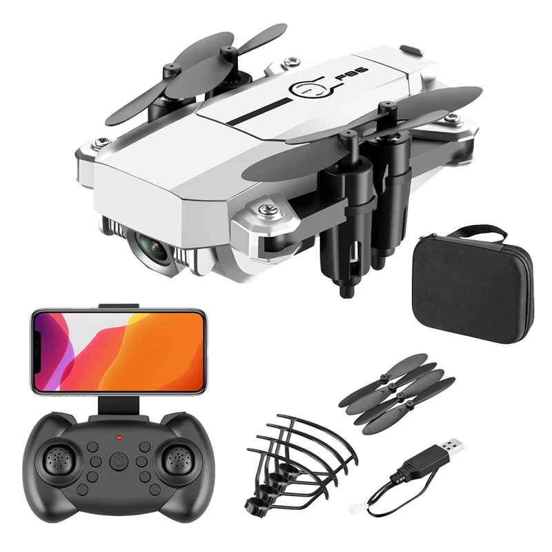 F86 мини беспилотный Летающий Дрон с Hd камерой сумка посылка FPV Quadcopter датчик