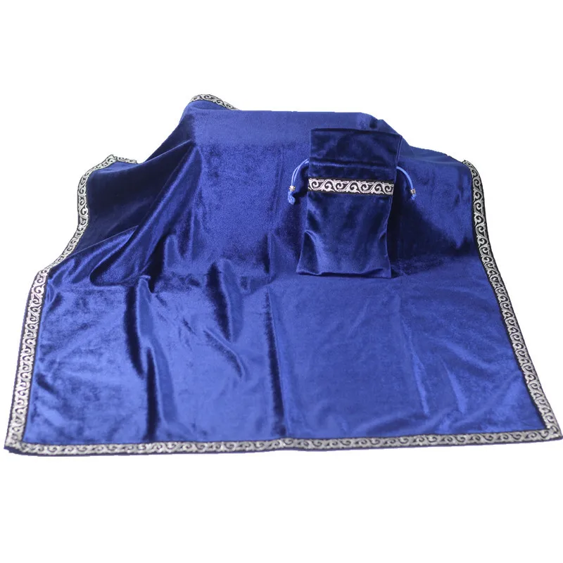 2019 новая скатерть Таро с сумками Высококачественная Флокированная Ткань