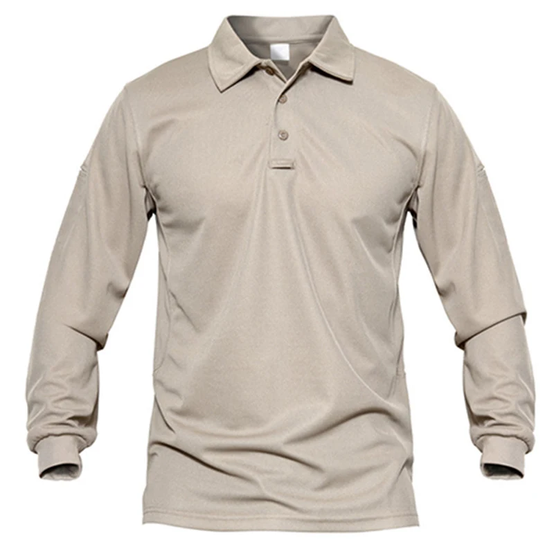 Легкие мужские походные футболки TACVASEN с длинным рукавом для спорта на открытом