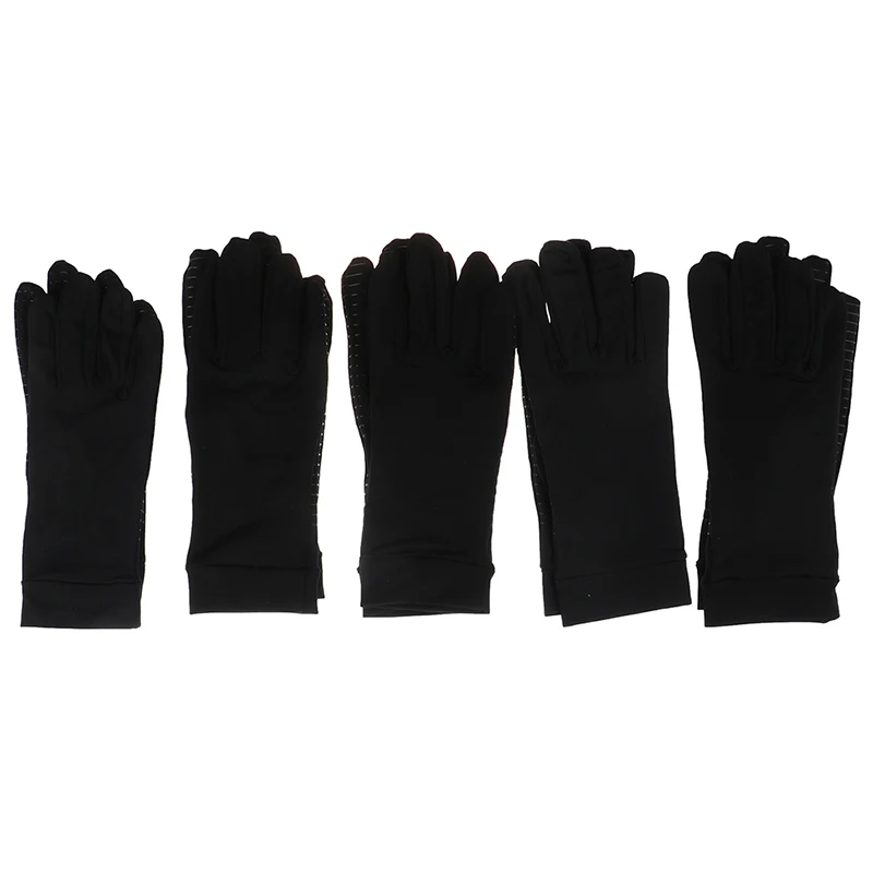 1Pair Copper fiber Therapy Compression Gloves Hand Arthritis Joint Pain Relief Half Full Finger for Women Men | Аксессуары для