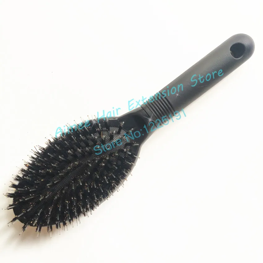 Товары для парикмахерских 25*8 см 100% Расческа с щетиной дикого кабана отличная