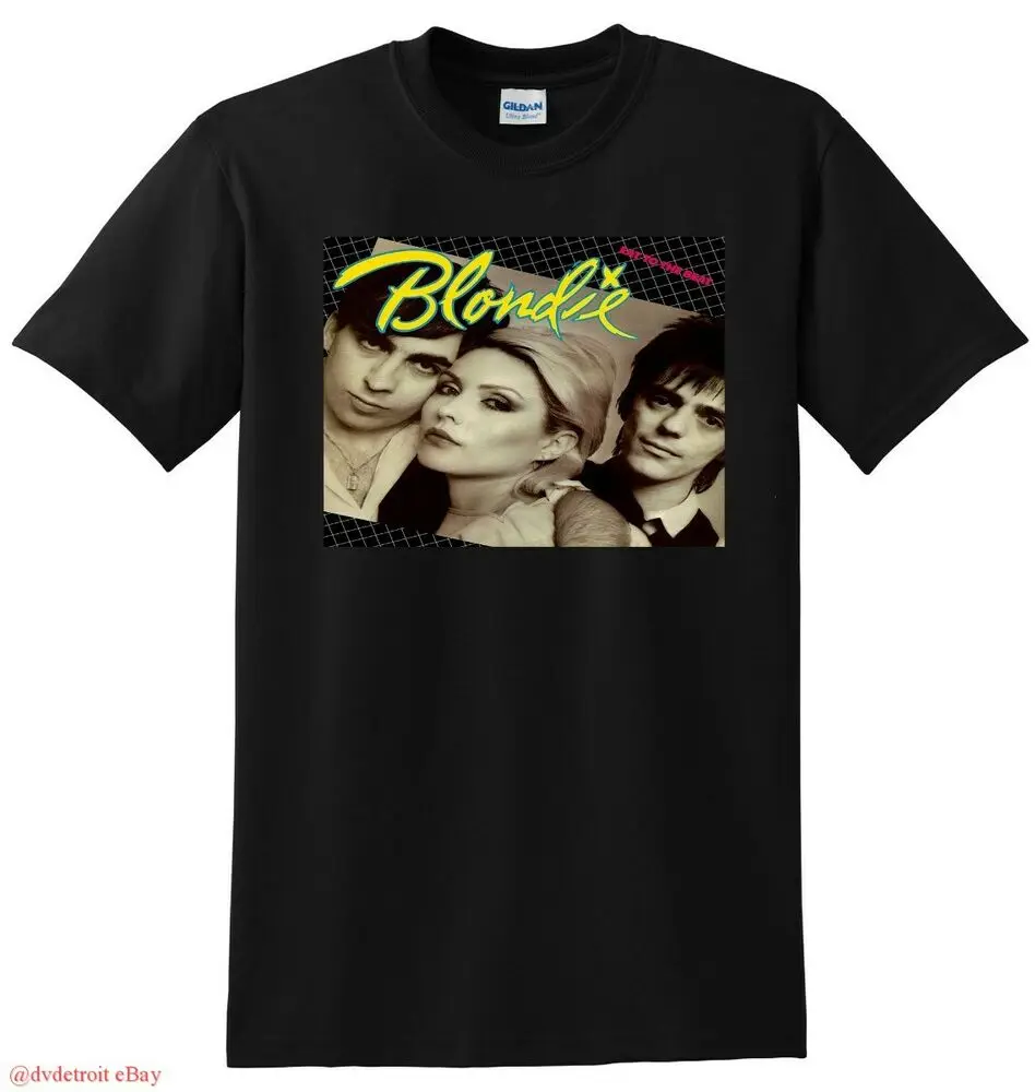 Футболка BLONDIE eat to the beat виниловая обложка cd маленький средний большой или XL |