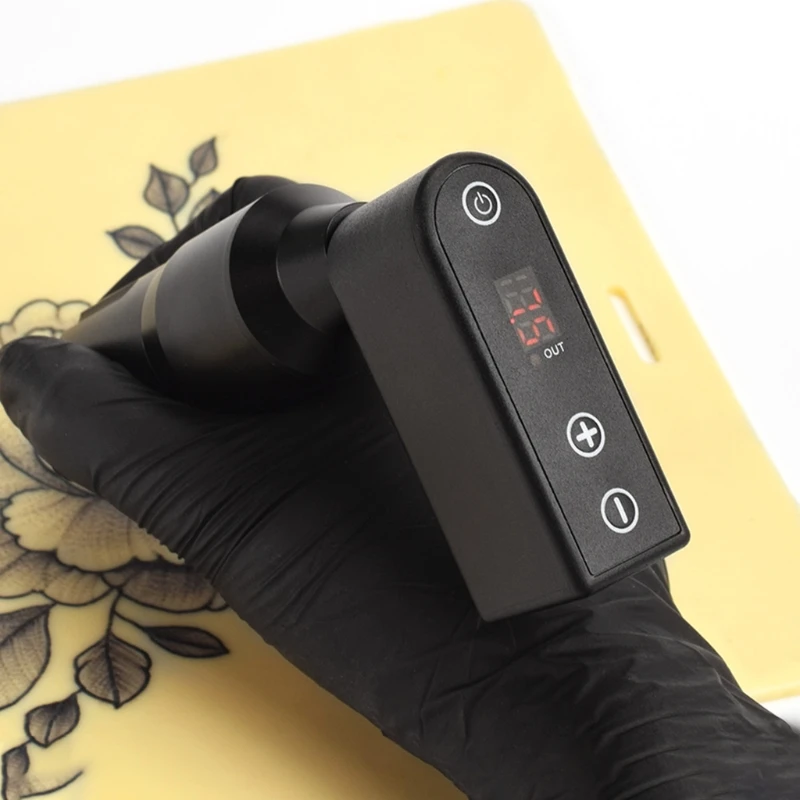 

Portable Mini Wireless Tattoo Power RCA DC Connector for Rotary Pen Machine