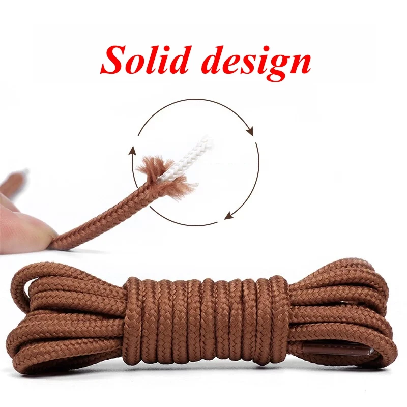1 pair of top quality laces Round Shoelaces round sneakers laces solid laces multiple colors rich 80 100 120 140 160 cm laces
