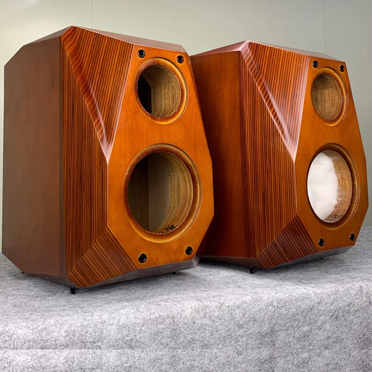 L-194 Hi-Fi пустой Динамик s Шкаф 6 5/8 дюймов пустые шкаф с подкладкой реальные пород