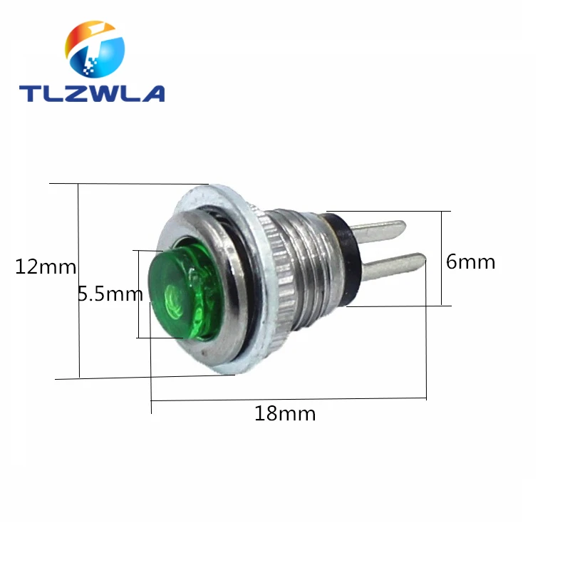 

10 шт., 2-контактный микро-кнопочный переключатель, 8 мм, 250 А, В, кнопка сброса переменного тока, круглый переключатель