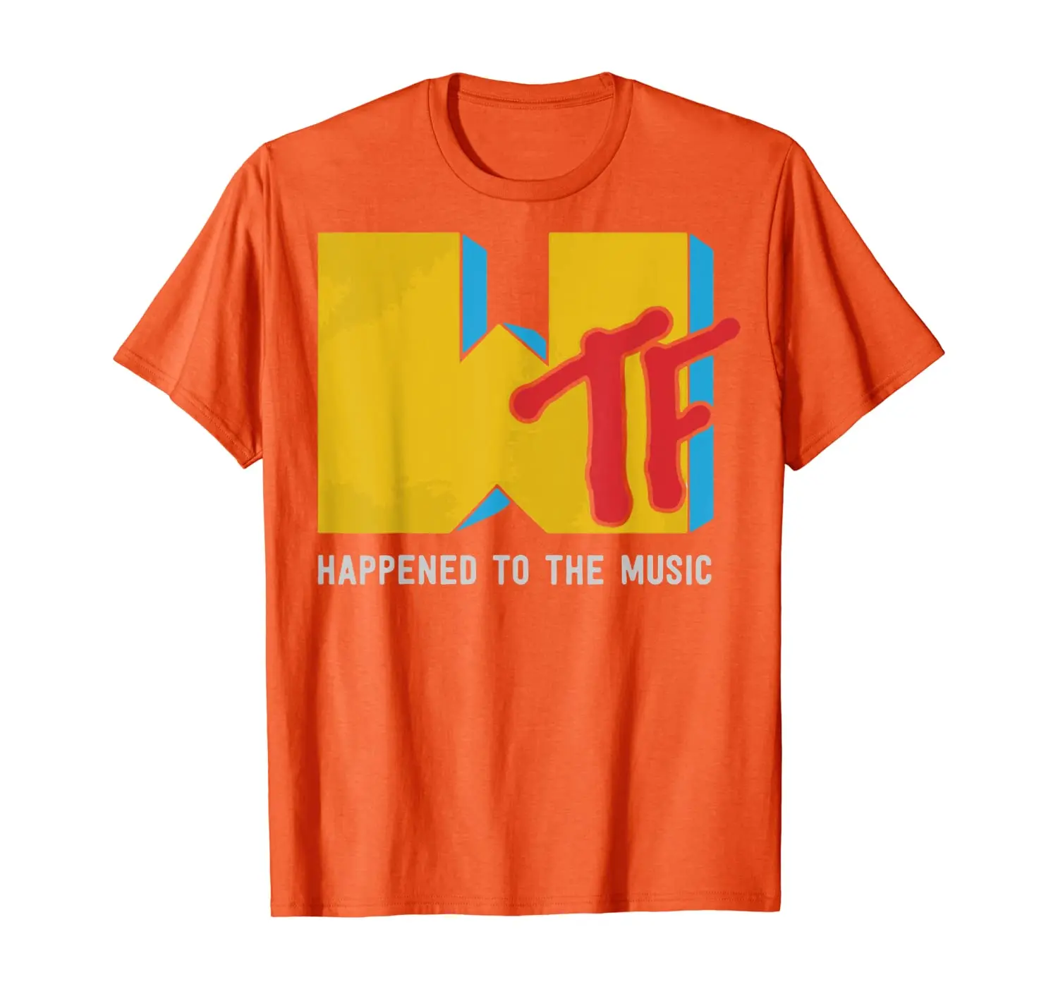 

WTF happened to Music - Funny T-Shirt