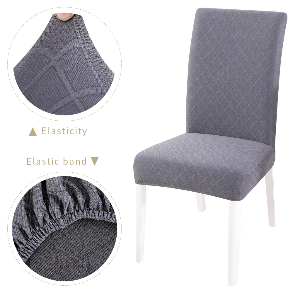Эластичный Чехол для стула из спандекса 1/2/4/6 шт. эластичный чехол сидений