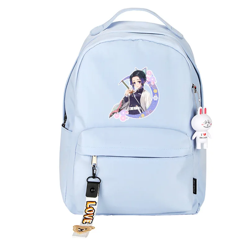 Рюкзак для косплея шинобу из м/ф клинок демонов школьный ранец на плечо ноутбука