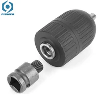 2 13mm keyless drill chuck 12inch 20unf with 12inch chuck adaptor for impact wrench conversion