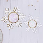 KSCRAFT рождественский снежинка шейкер металлические штампы трафареты для DIY Скрапбукинг декоративное тиснение DIY бумажные карты