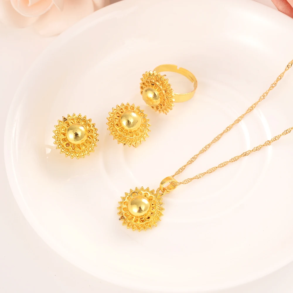 Bangrui эфиопское золотое ожерелье подвески серьги кольцо хабеша свадьба Эритрея