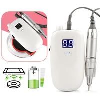 36w 30000rpm rechargeable wireless charge nail gel polisher electric nail drill machine portable manicure set nail pedicure tool