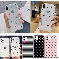 love heart couples phone case for iphone 11 pro max cases soft back cover for iphone 7 8 plus 6 6s 5 5s se x xr case capa fundas