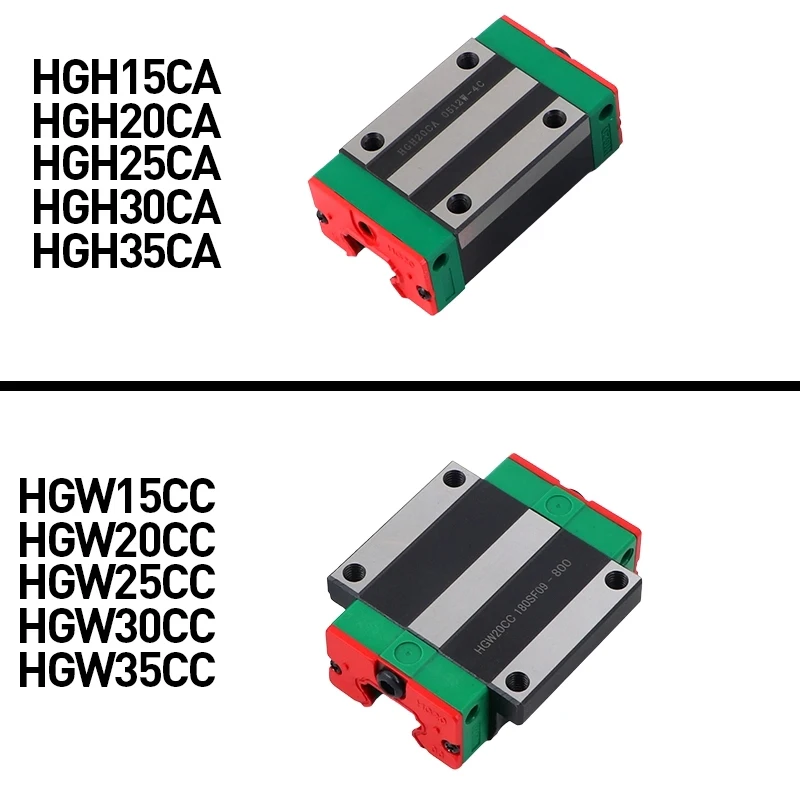 HGH 15 20 25 30 35 CA HGW15CC слайдер блок соответствия использования HGR15 линейные