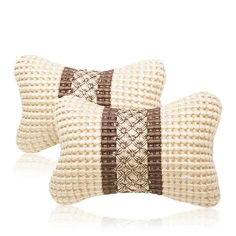 1 шт низкая стоимость дышащий шелк льда Автомобильный подголовник Подушка с