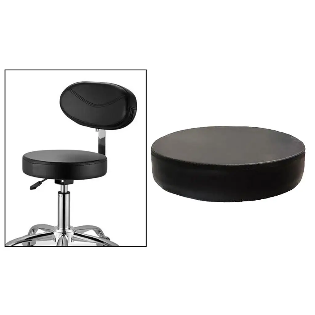 Universal Bar Stool Replacement PU Seat Top 13.4&quotDia Heavy Duty for SPA Beauty Salon Barstool Cushion | Красота и здоровье