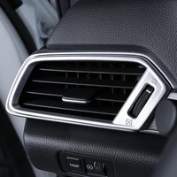 sbtmy 2pcsset carbon fiber decorative frame air conditioner outlet on both sides of the car for honda accord 10th 2018 2019