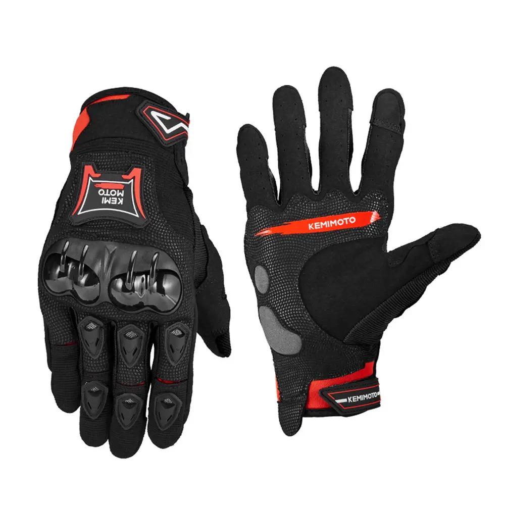 Мотоциклетные перчатки летние защитные Guantes Moto Invierno перчатки для мотокросса с сенсорным экраном мужские и женские дышащие Guanti Moto