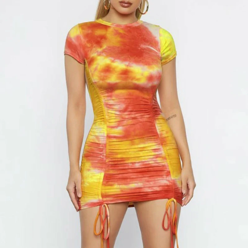 Летние бандажные платья для женщин женское облегающее короткое платье с