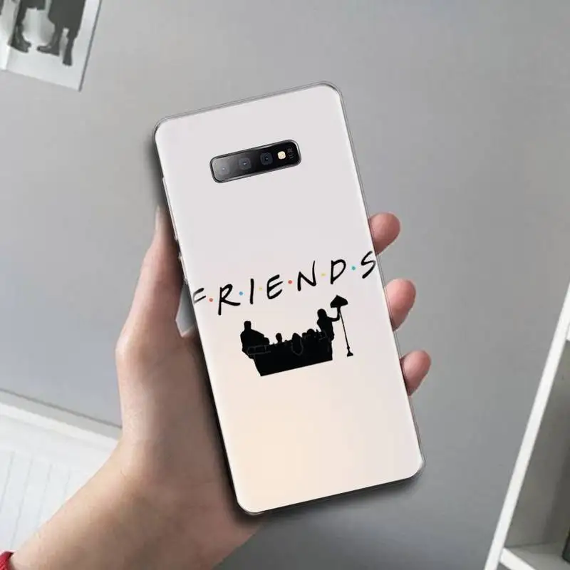 

Friends TV Show Door Phone Case Transparent For Samsung Galaxy A71 A21s S8 S9 S10 plus note 20 ultra