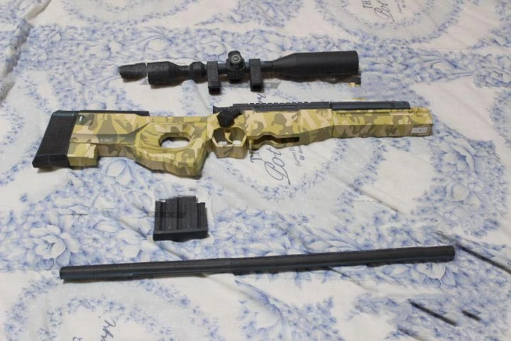 1 2 м 1:1 AWP снайперская винтовка 3D бумажная модель оружия пистолет пазл игрушка